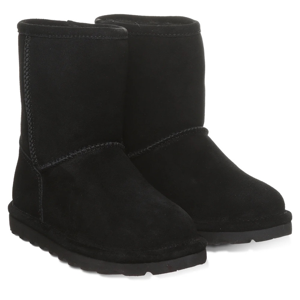 BearPaw Black Elle Toddler Boots